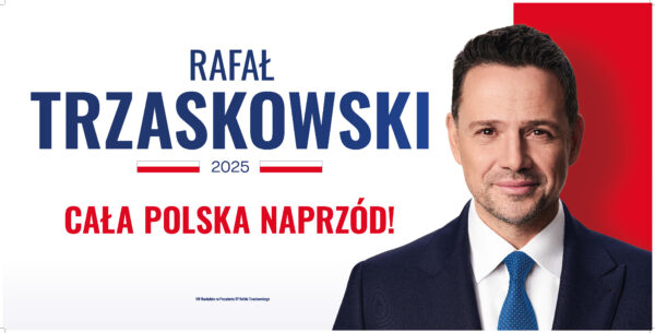 Trzaskowski 2025 Baner